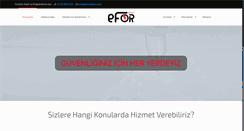 Desktop Screenshot of eforsistem.com
